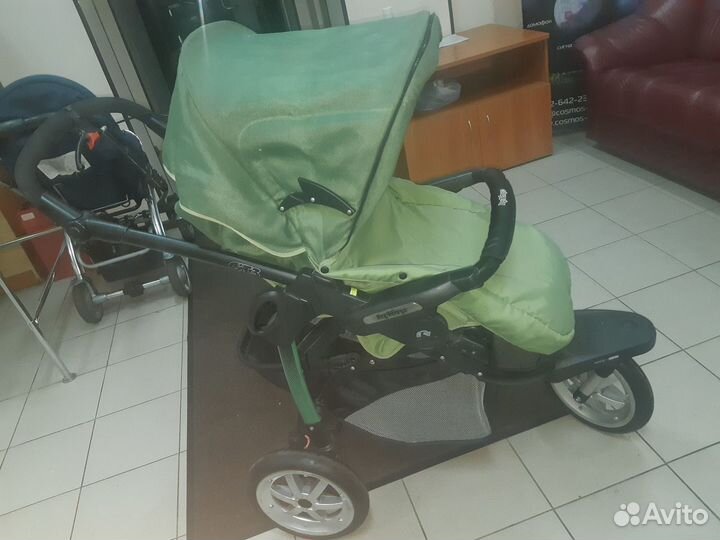 Коляска Gt3 зеленая