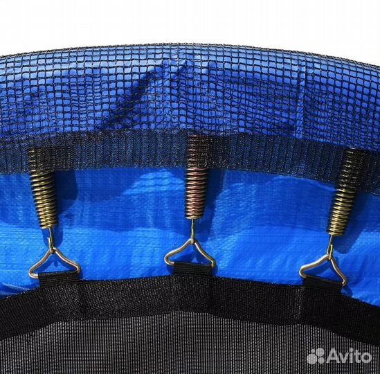 Батут с сеткой большой