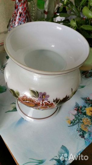 Ваза,ручная роспись, 