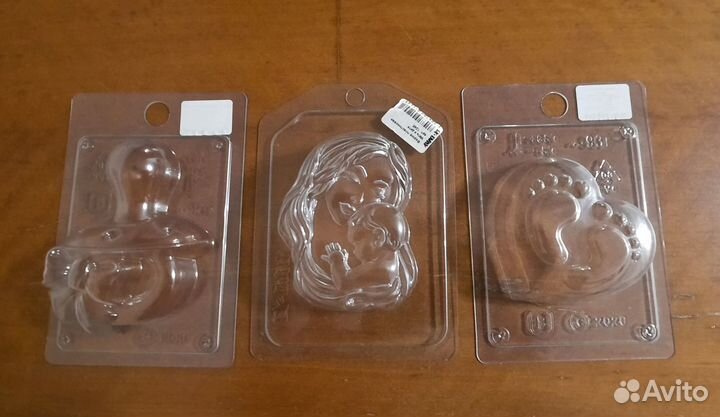 Формочки для шоколада, мыло и т.д