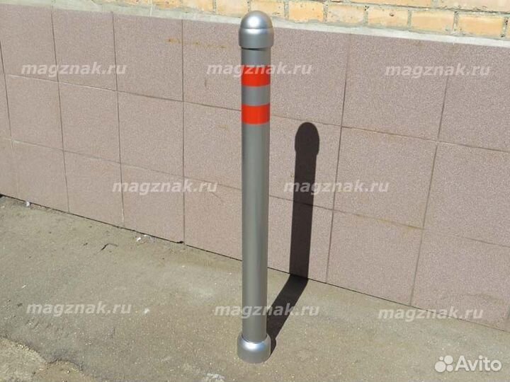 Столбик бетонируемый сб-3 с накладкой