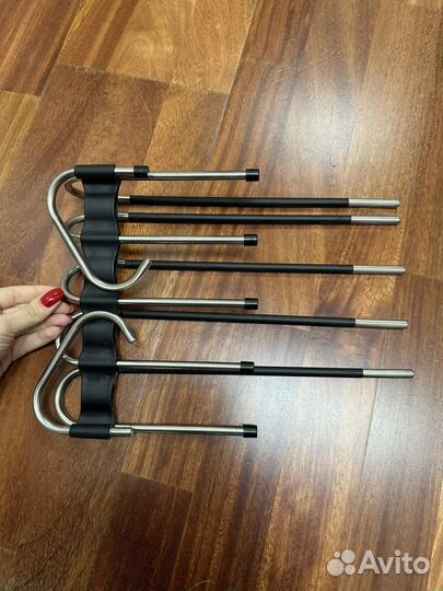 Вешалка для брюк вешалки для нескольких вещей