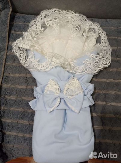 Конверт на выписку для мальчика летний