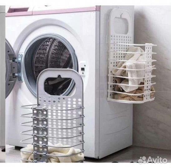 Корзина для белья с крючком