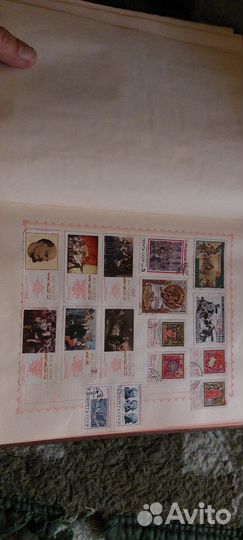Альбом с марками СССР