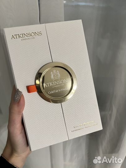 Упаковка коробки из под духов Byredo Atkinson