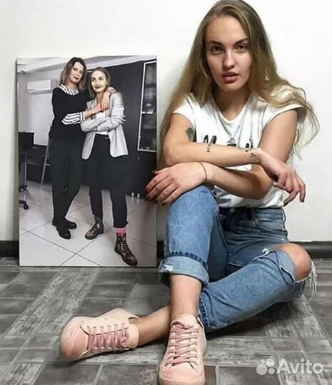 Фотохолст 40*60 по фото на холсте как подарок
