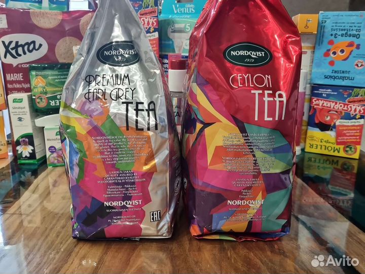 Чай Nordqvist Premium Ceylon, Earl Grey Финляндия