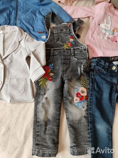 Вещи пакетом для девочки 92-98