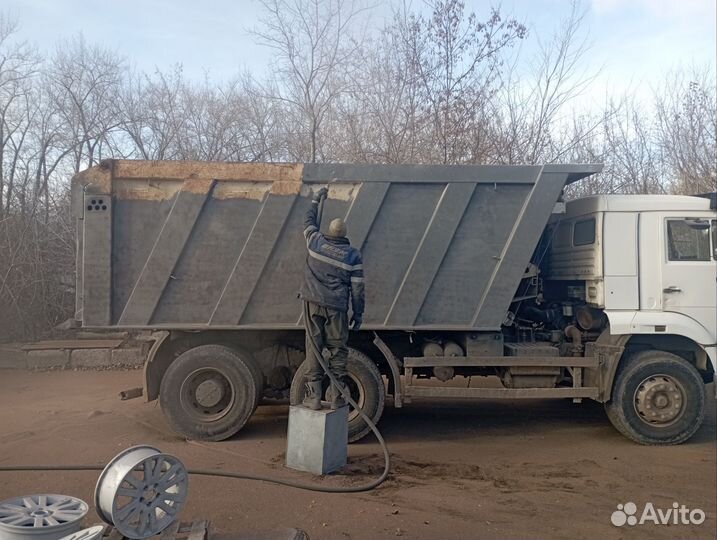 Выездная пескоструйная обработка (мобильная)