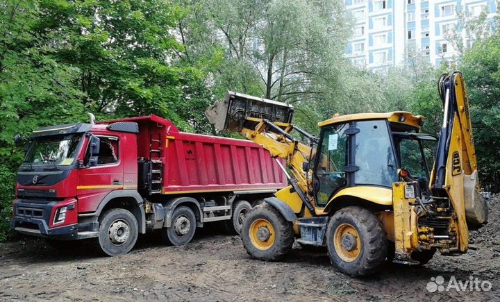 Вывоз грунта и мусора
