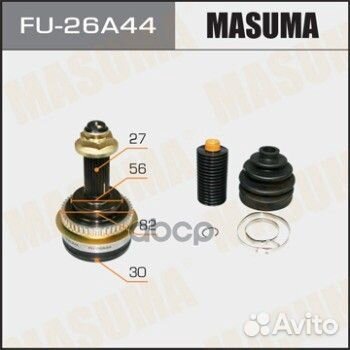 ШРУС наруж 30x56x27х44 (16) FU-26A44 Masuma