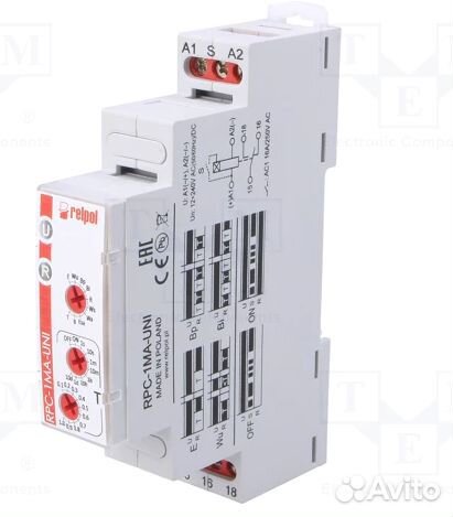 Реле времени relpol RPC-1MA-UNI