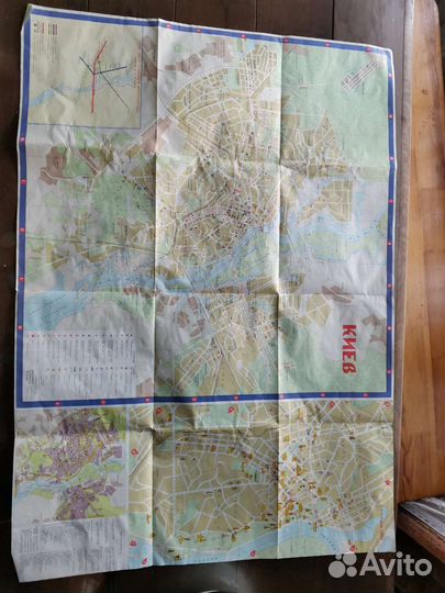 Карта Киева