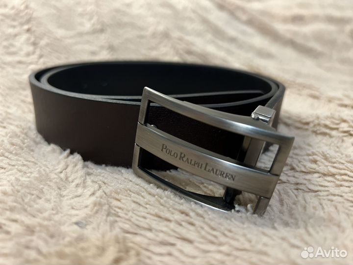 Мужской кожаный ремень Polo Ralph Lauren оригинал