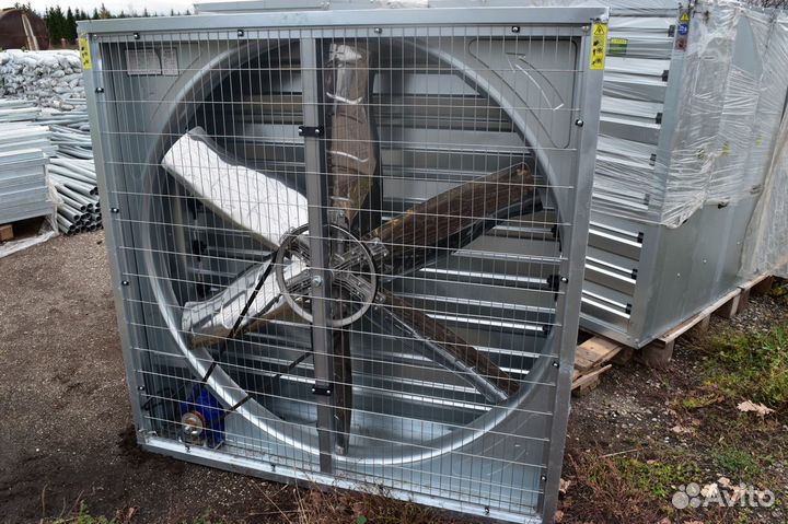 Вентиляторы для птичников, теплиц, ферм, склада