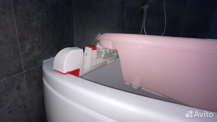 Ванночка для купания baby ok с опорой для ванны