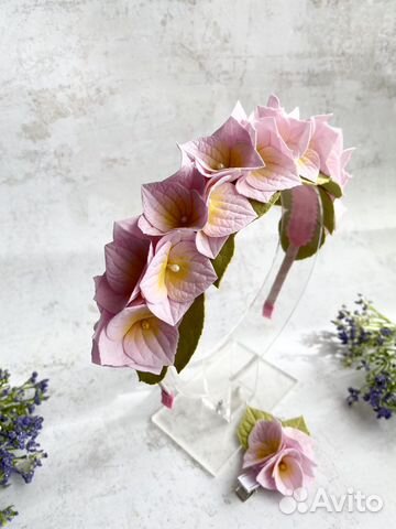 Ободок «Гортензии»