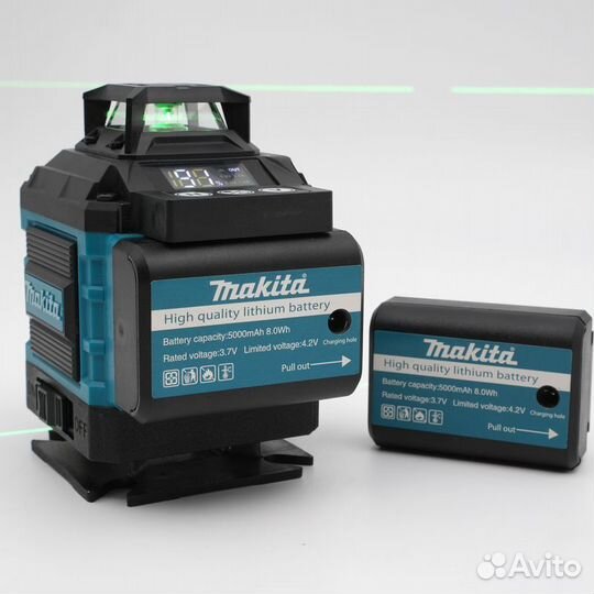 Лазерный уровень 4D Makita 16 лучей новый