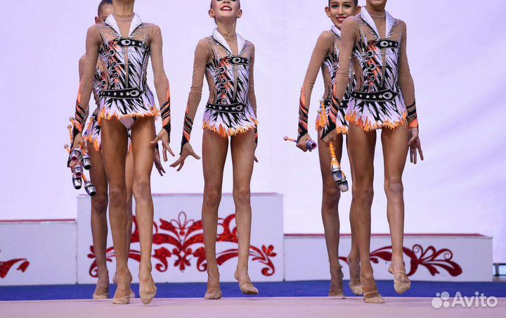 Купальники для художественной гимнастики (групповы