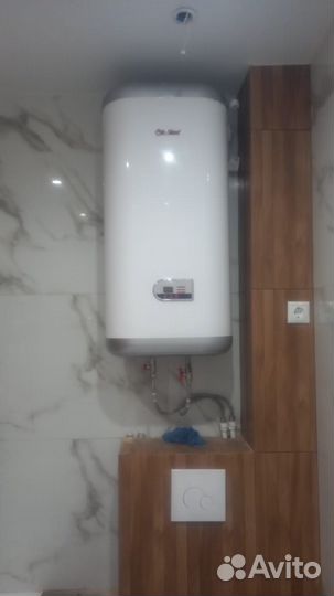 Установка посудомоечной машины, Водонагревателя