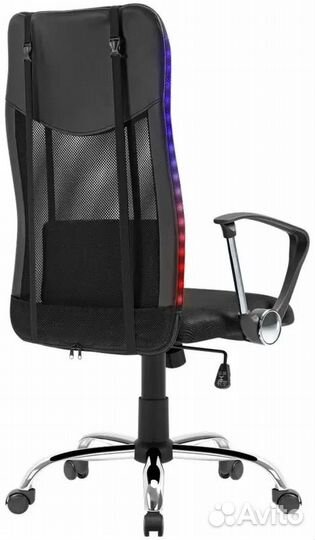 Кресло игровое Defender Totem с подсветкой, сетка