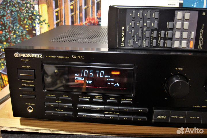 Pioneer SX-302. Стерео ресивер