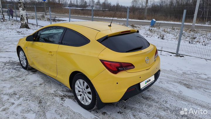 Opel Astra GTC 1.4 AT, 2012, 182 000 км