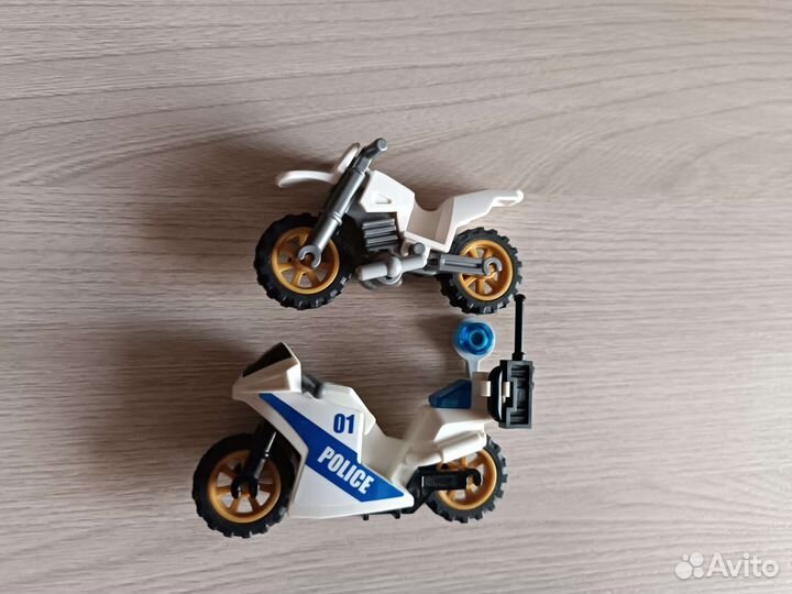 Lego city 60137 Побег на буксировщике Конструктор