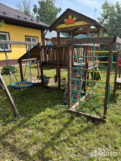 Детский игровой комплекс уличный савушка