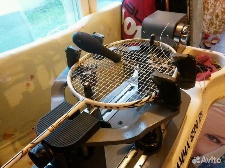 Перетяжка ракеток, сквош, теннис, бадминтон