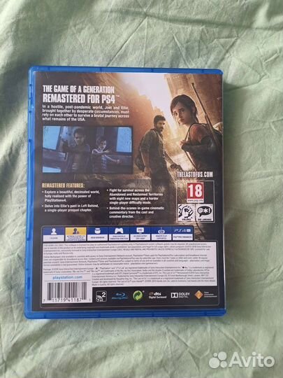 Игра для PS4 The Last of us Remastered