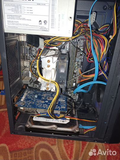 Игровой пк fx 6300 ssd 120g gtx 750