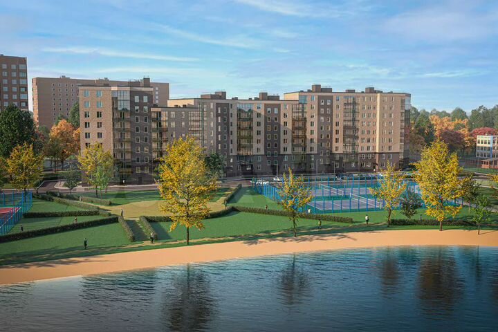 1-к. квартира, 35,8 м², 4/9 эт.