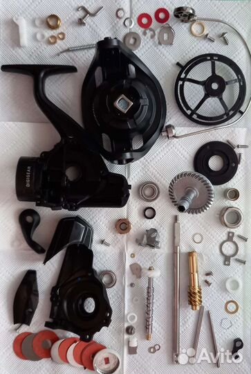 Обслуживание и ремонт рыболовных катушек