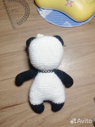 Вязаная панда