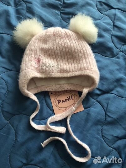 Шапка детская Pupill, 3-12мес