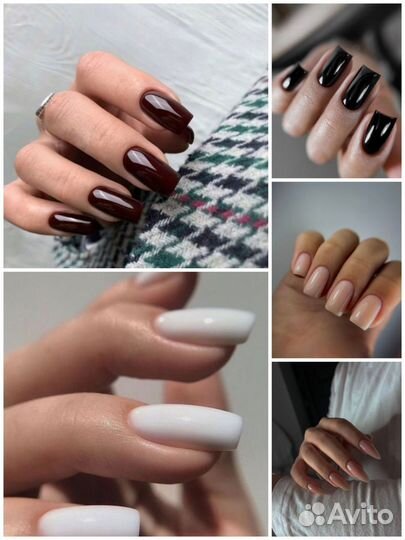 Маникюр с покрытием шеллак