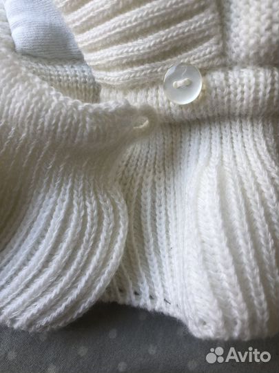 Шапка-шлем Журавлик для новорожденного