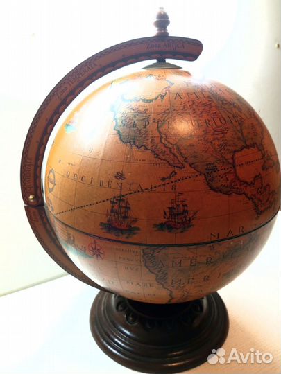 Глобус бар настольный из Италии Zoffoli (Зоффоли)