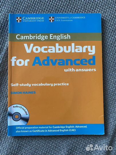 Cambridge Vocabulary for Advanced