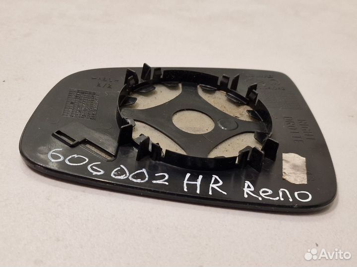 Зеркало (стекло) правое внешнее Renault Laguna