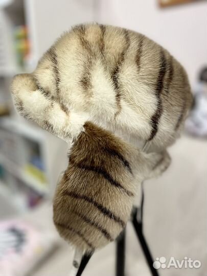 Шапка норковая женская