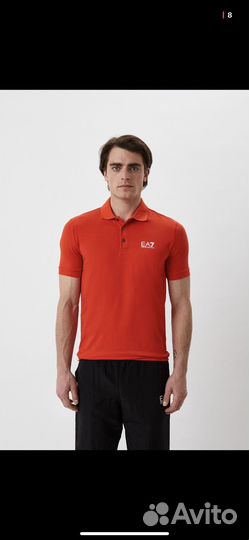Новая футболка-поло EA7