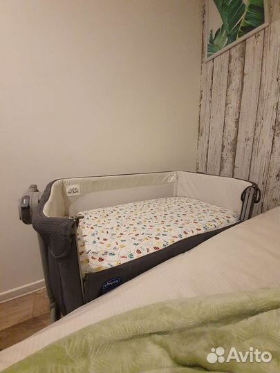 Кроватка Chicco next2me magic с матрацем