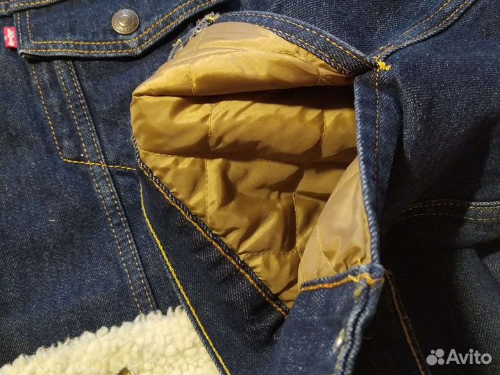 Куртка с мехом Levis Sherpa Шерпа (0084) US 2XL