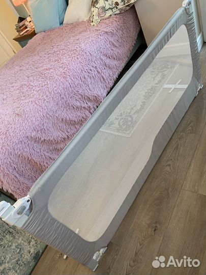 Защитный бортик барьер для кровати forest kids 150