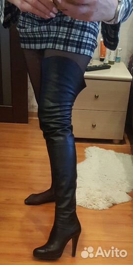 Сапоги ботфорты