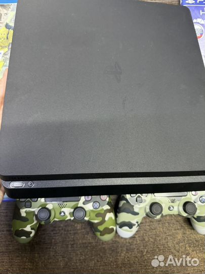 Sony playstation 4 slim 1tb с играми