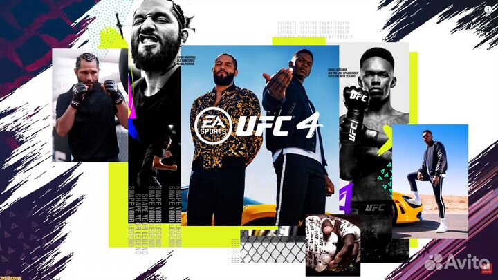 UFC 4 deluxe Edition, PS4/PS5 на Русском